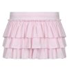 New Style Trends - Tiered Ruffle Pink Skirt - Outfit Ideas