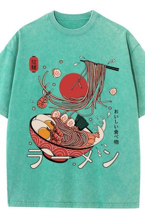 New Style Trends - Tokyo Noodles Kawaii T-Shirt - Outfit Ideas