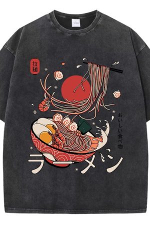 New Style Trends - Tokyo Noodles Kawaii T-Shirt - Outfit Ideas