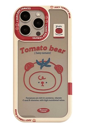 New Style Trends - Tomato Bear Juice Aesthetic iPhone Case - Outfit Ideas