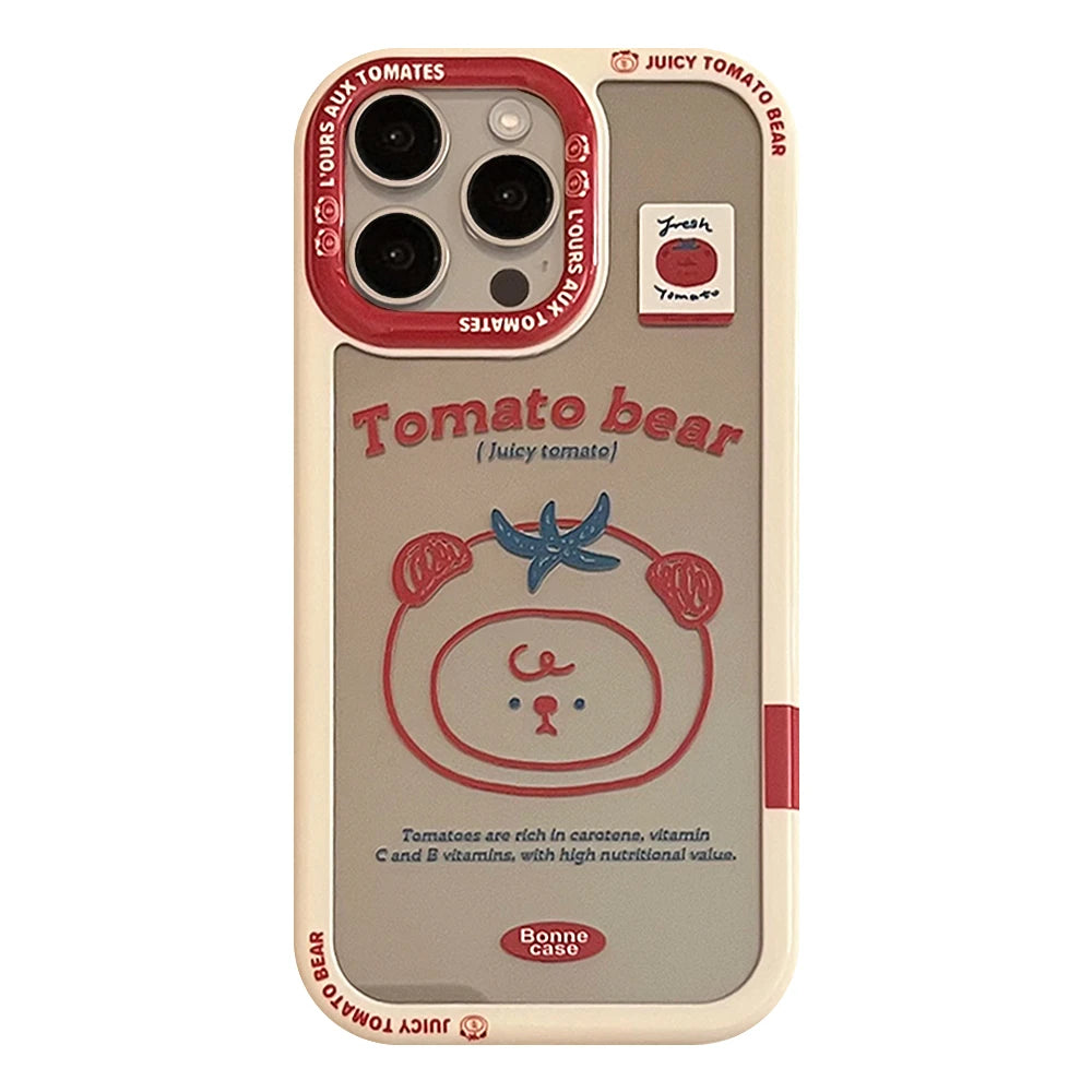 New Style Trends - Tomato Bear Juice Aesthetic iPhone Case - Outfit Ideas New Style Trends - Tomato Bear Juice Aesthetic iPhone Case - Outfit Ideas
