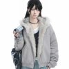 New Style Trends - Urban Frost Fur Y2k Jacket - Outfit Ideas