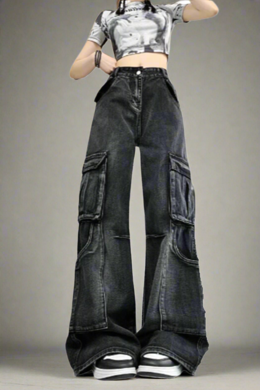 New Style Trends - Urban Utility Y2k Cargo Jeans - Outfit Ideas