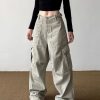 New Style Trends - Urban Utility Y2k Wide-Leg Cargo Pants - Outfit Ideas