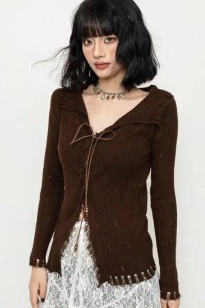 New Style Trends - Wanderer Knit Alt Long Sleeve Top - Outfit Ideas