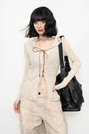 New Style Trends - Wanderer Knit Alt Long Sleeve Top - Outfit Ideas