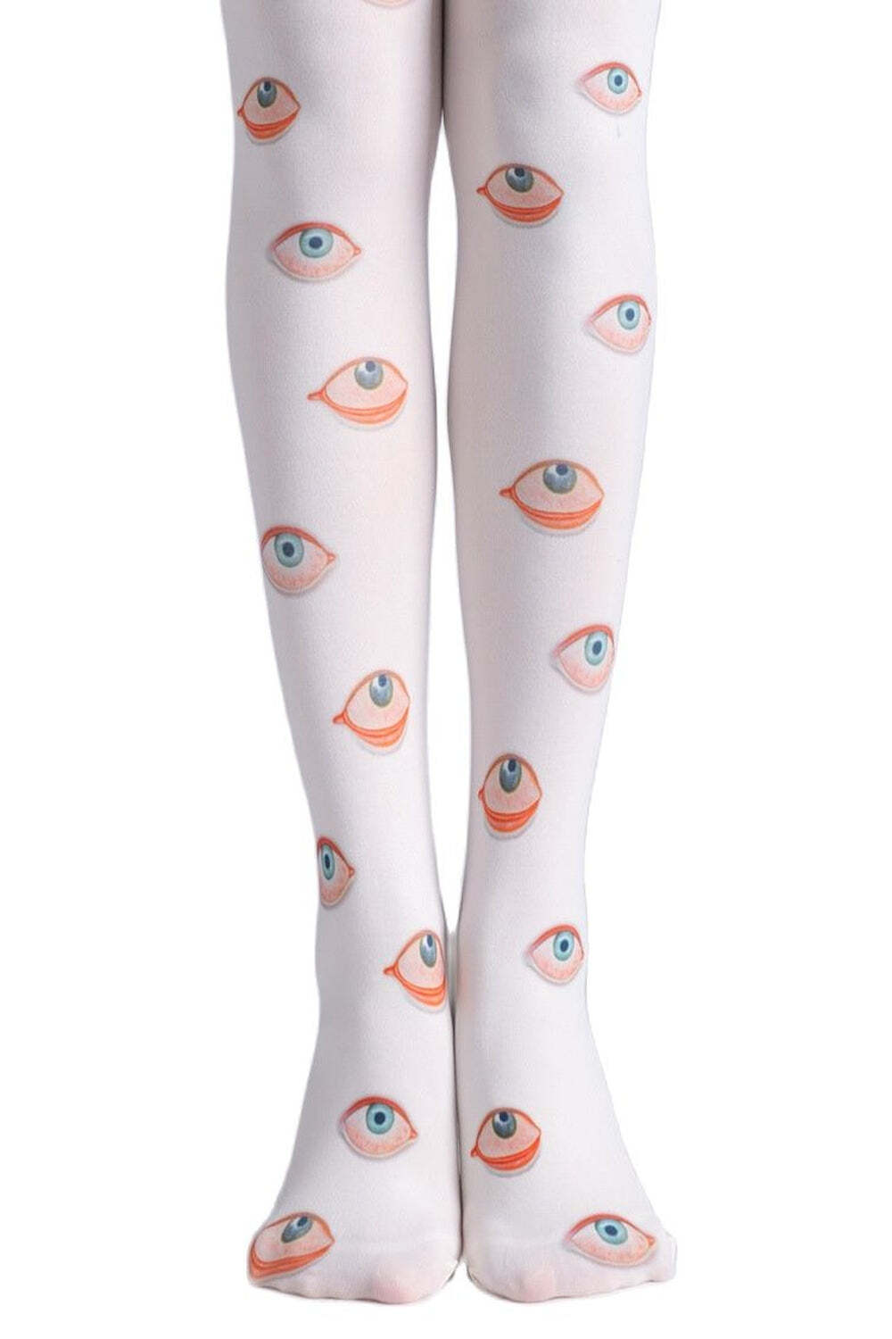 New Style Trends - Weirdcore Eye Print Pantyhose Leggings Stockings - Outfit Ideas