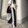 New Style Trends - White Striped Wide Leg Pants - Outfit Ideas