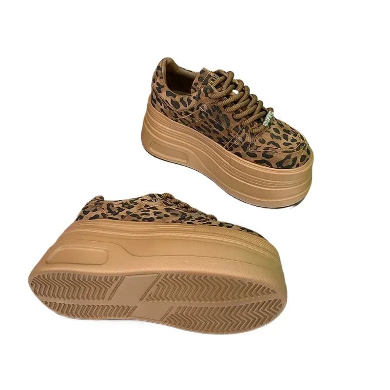 New Style Trends - Wild Instinct Aesthetic Leopard Platform Sneakers - Outfit Ideas New Style Trends - Wild Instinct Aesthetic Leopard Platform Sneakers - Outfit Ideas