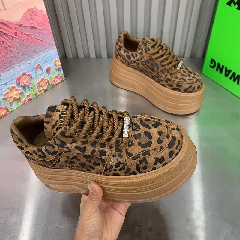 New Style Trends - Wild Instinct Aesthetic Leopard Platform Sneakers - Outfit Ideas New Style Trends - Wild Instinct Aesthetic Leopard Platform Sneakers - Outfit Ideas