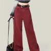 New Style Trends - Wine Rush Straight Alt Pants - Outfit Ideas