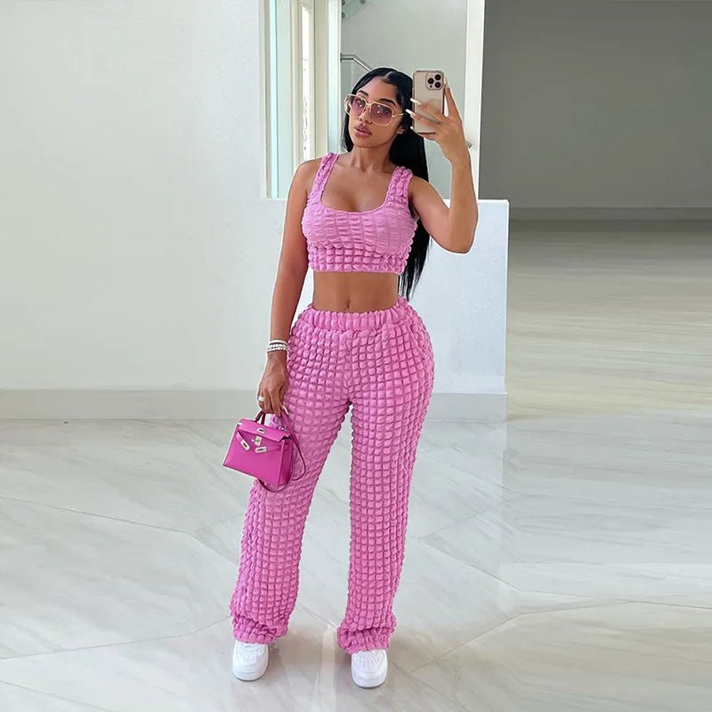 New Style Trends - Women Pink 2 Piece Sets - Outfit Ideas