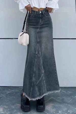 New Style Trends - Y2k All-Match Denim Skirt - Outfit Ideas