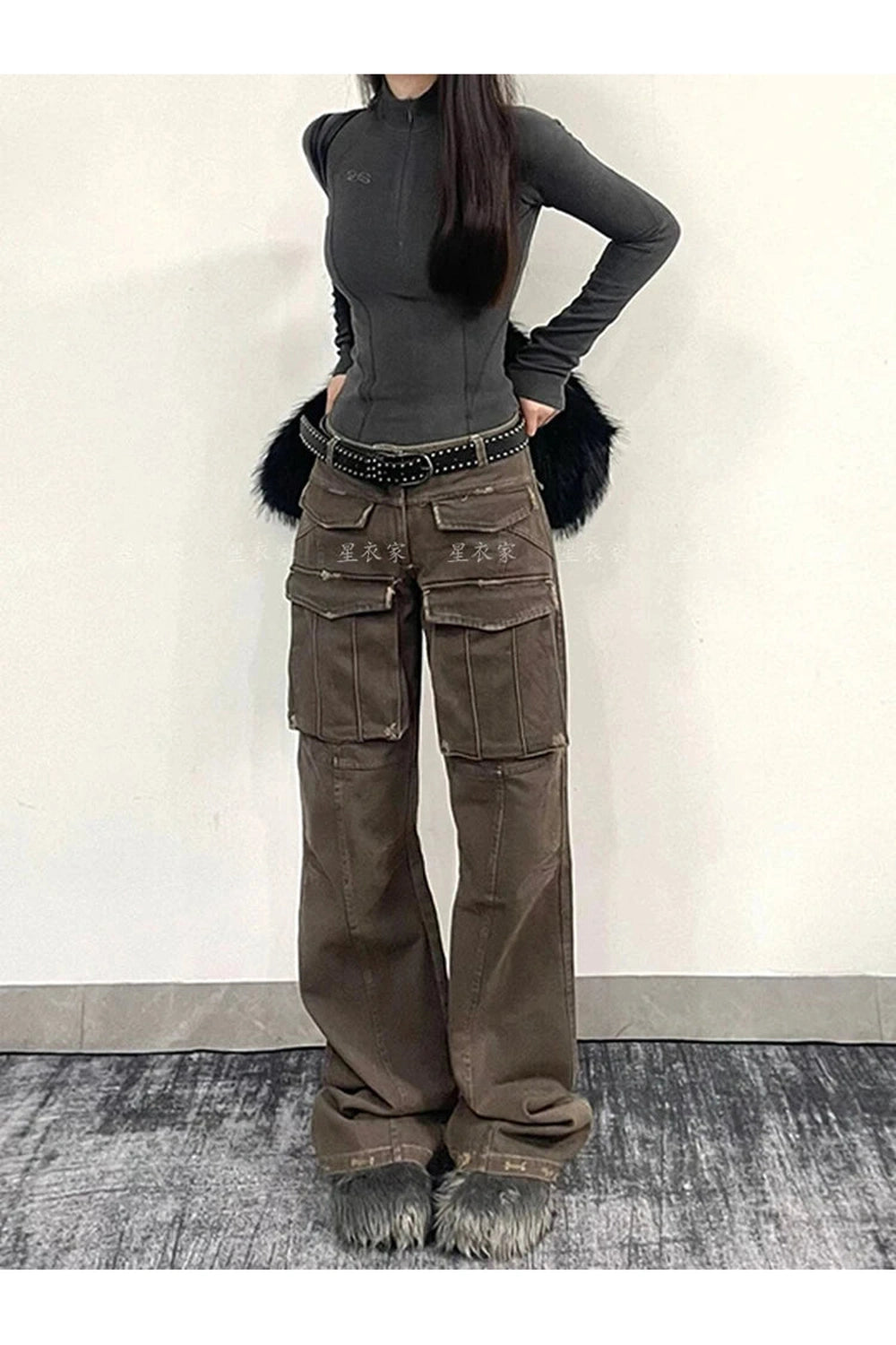 New Style Trends - Y2k Arctic Edgy Cargo Pants - Outfit Ideas