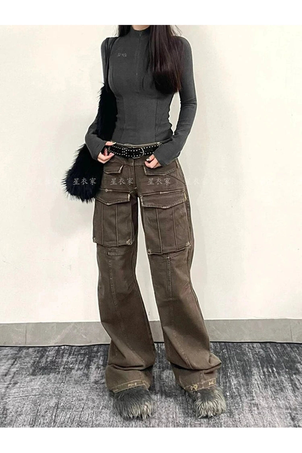 New Style Trends - Y2k Arctic Edgy Cargo Pants - Outfit Ideas New Style Trends - Y2k Arctic Edgy Cargo Pants - Outfit Ideas