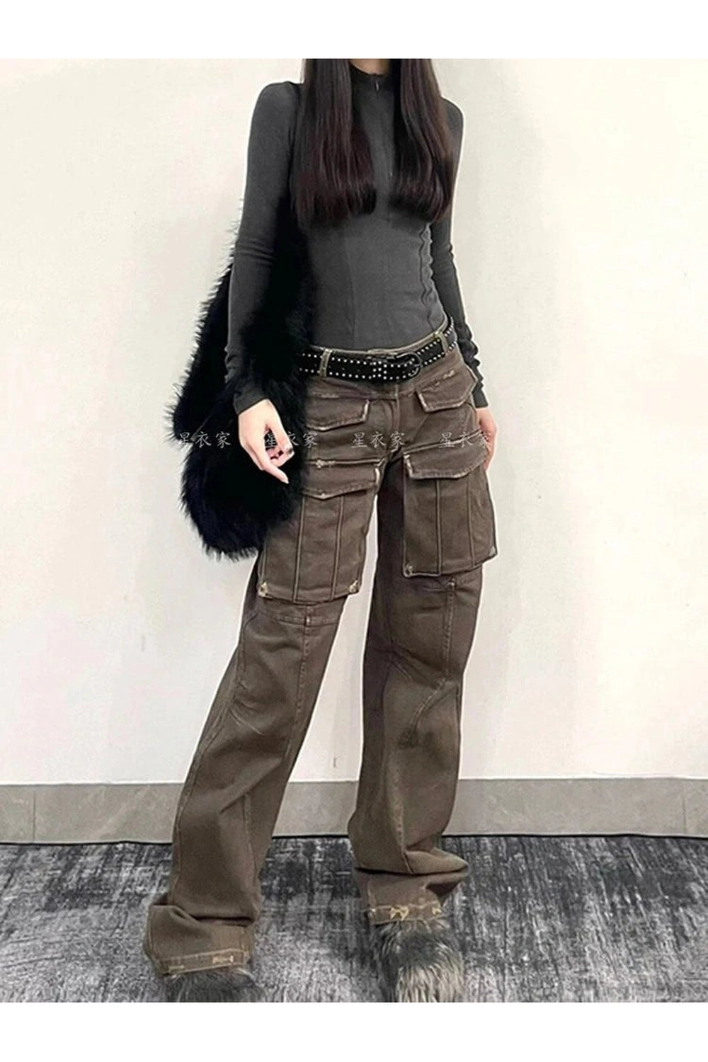 New Style Trends - Y2k Arctic Edgy Cargo Pants - Outfit Ideas