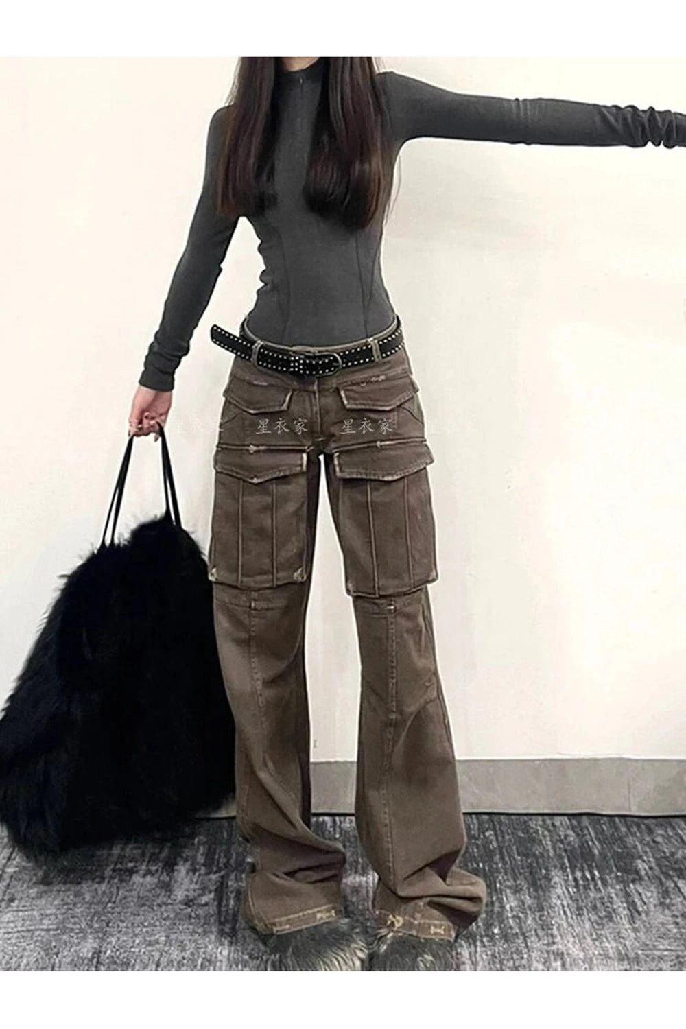 New Style Trends - Y2k Arctic Edgy Cargo Pants - Outfit Ideas New Style Trends - Y2k Arctic Edgy Cargo Pants - Outfit Ideas