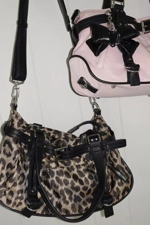 New Style Trends - Y2K Baddie Belted Handbag - Outfit Ideas