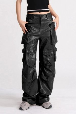 New Style Trends - Y2k Bronze Blaze Cargo Pants - Outfit Ideas