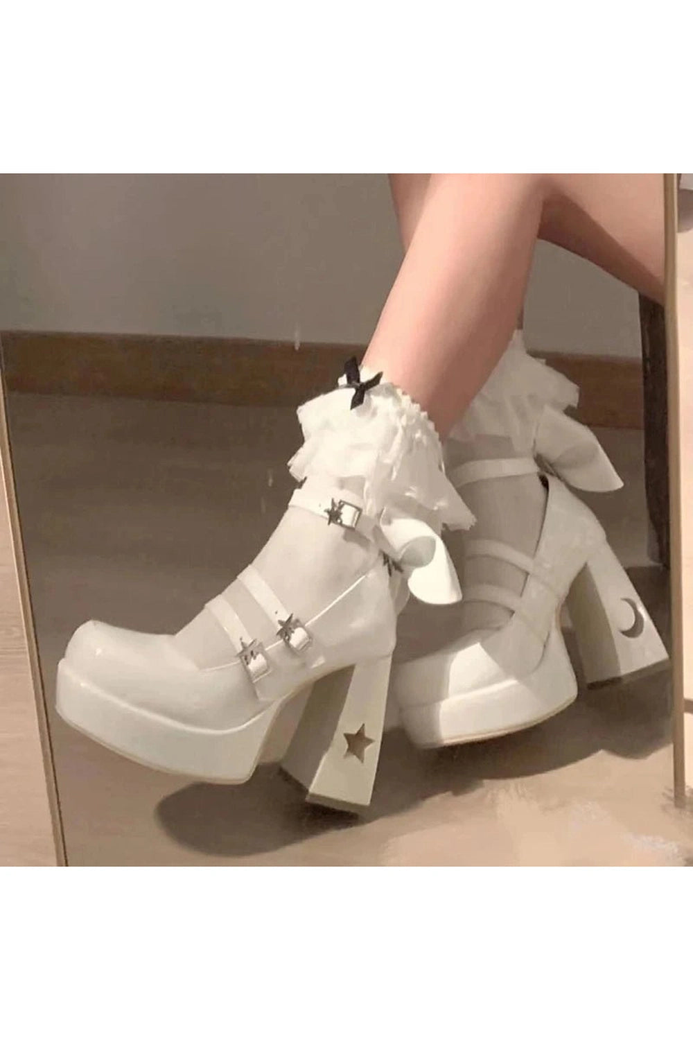 New Style Trends - Y2K Chunky Platform Mary Jane Women's Shoes - Outfit Ideas New Style Trends - Y2K Chunky Platform Mary Jane Women's Shoes - Outfit Ideas