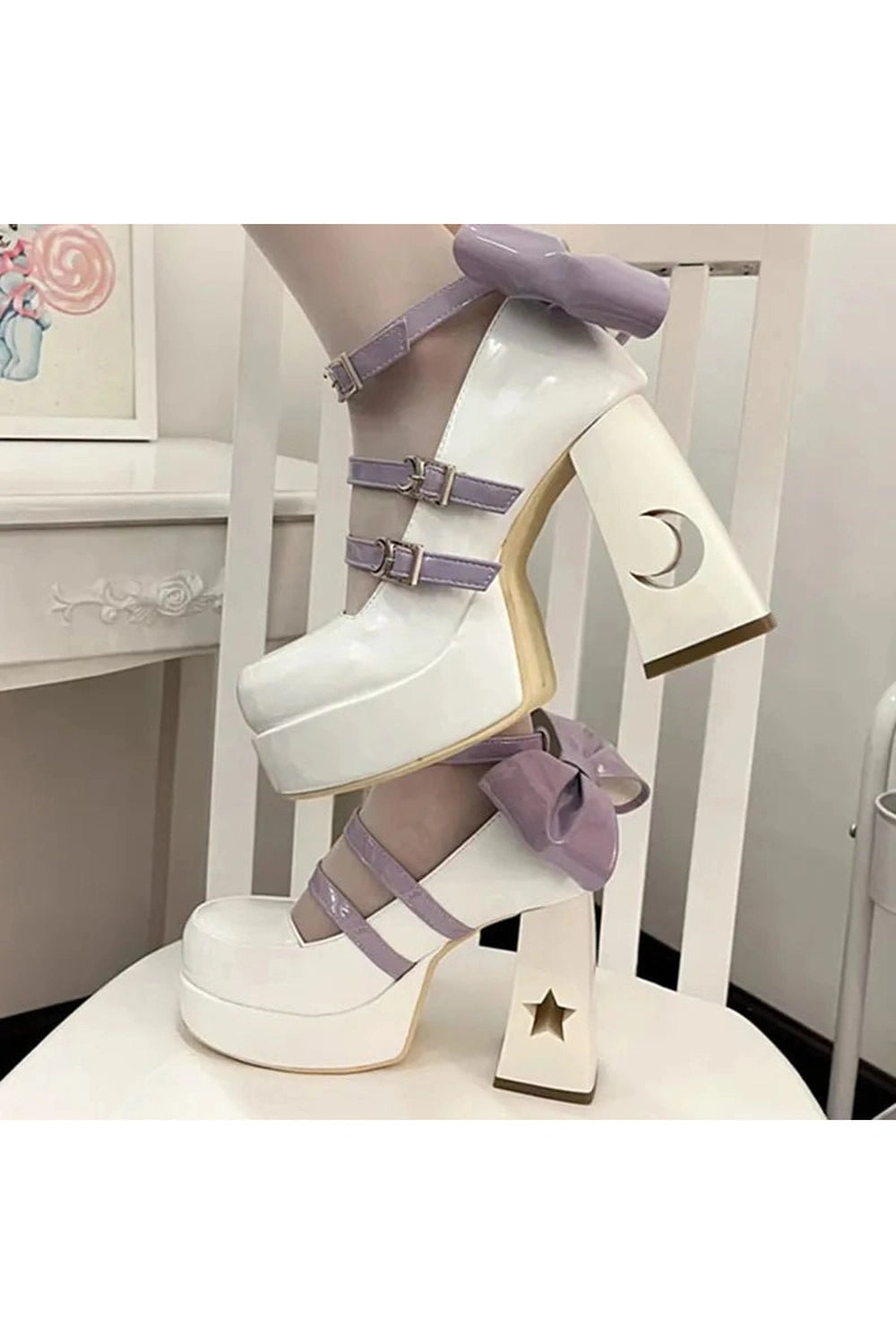 New Style Trends - Y2K Chunky Platform Mary Jane Women's Shoes - Outfit Ideas