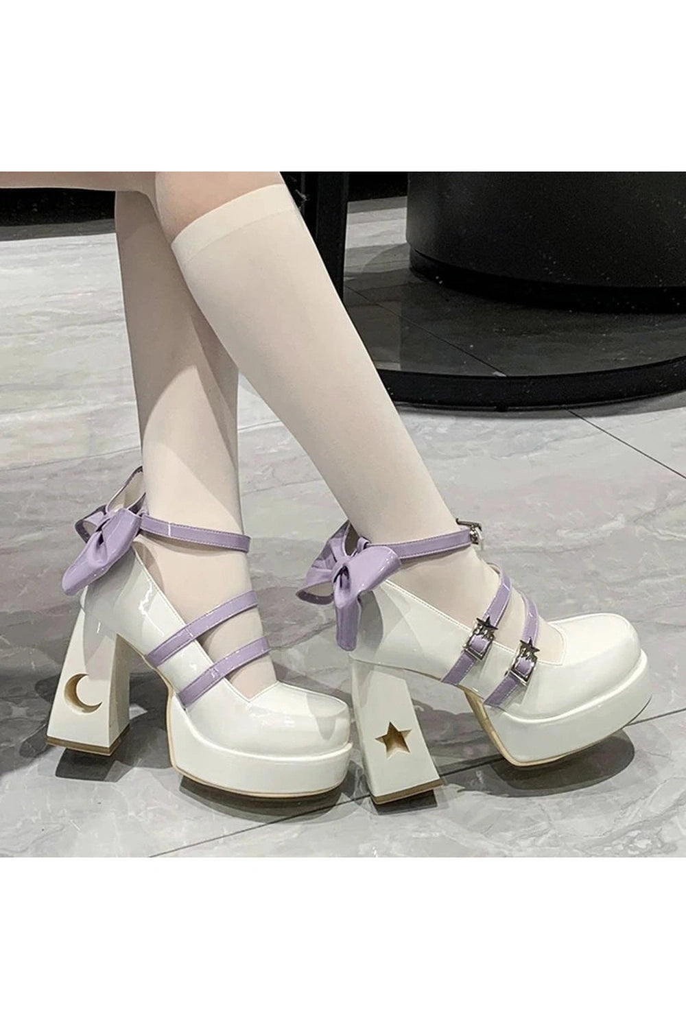 New Style Trends - Y2K Chunky Platform Mary Jane Women's Shoes - Outfit Ideas