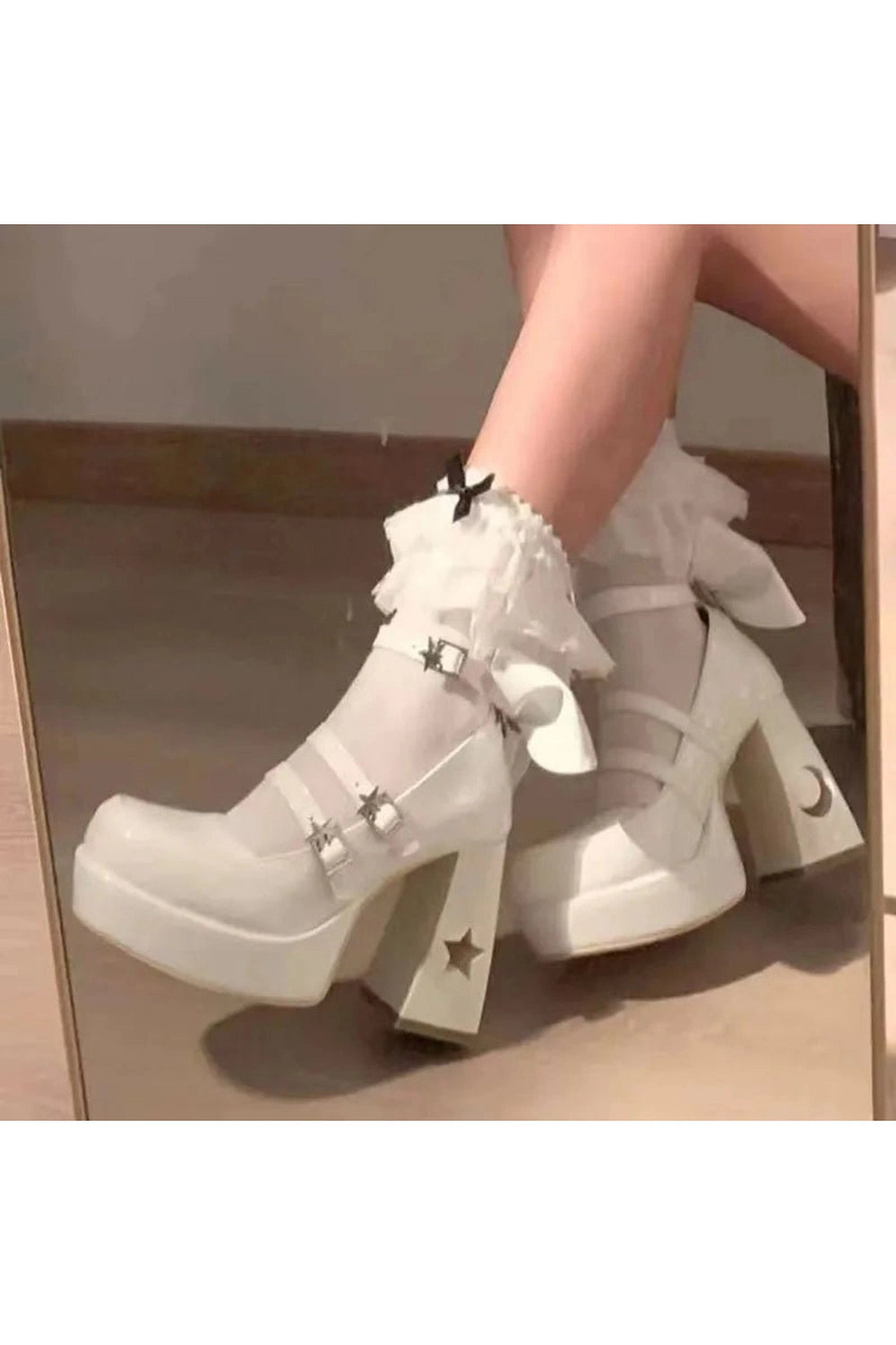 New Style Trends - Y2K Chunky Platform Mary Jane Women's Shoes - Outfit Ideas New Style Trends - Y2K Chunky Platform Mary Jane Women's Shoes - Outfit Ideas