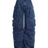 New Style Trends - Y2k Deep Sea Cargo Denim Pants - Outfit Ideas