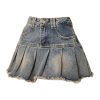 New Style Trends - Y2k Denim High Waist Mini Skirt - Outfit Ideas