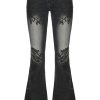New Style Trends - Y2k Floral Flare Low Rise Jeans - Outfit Ideas