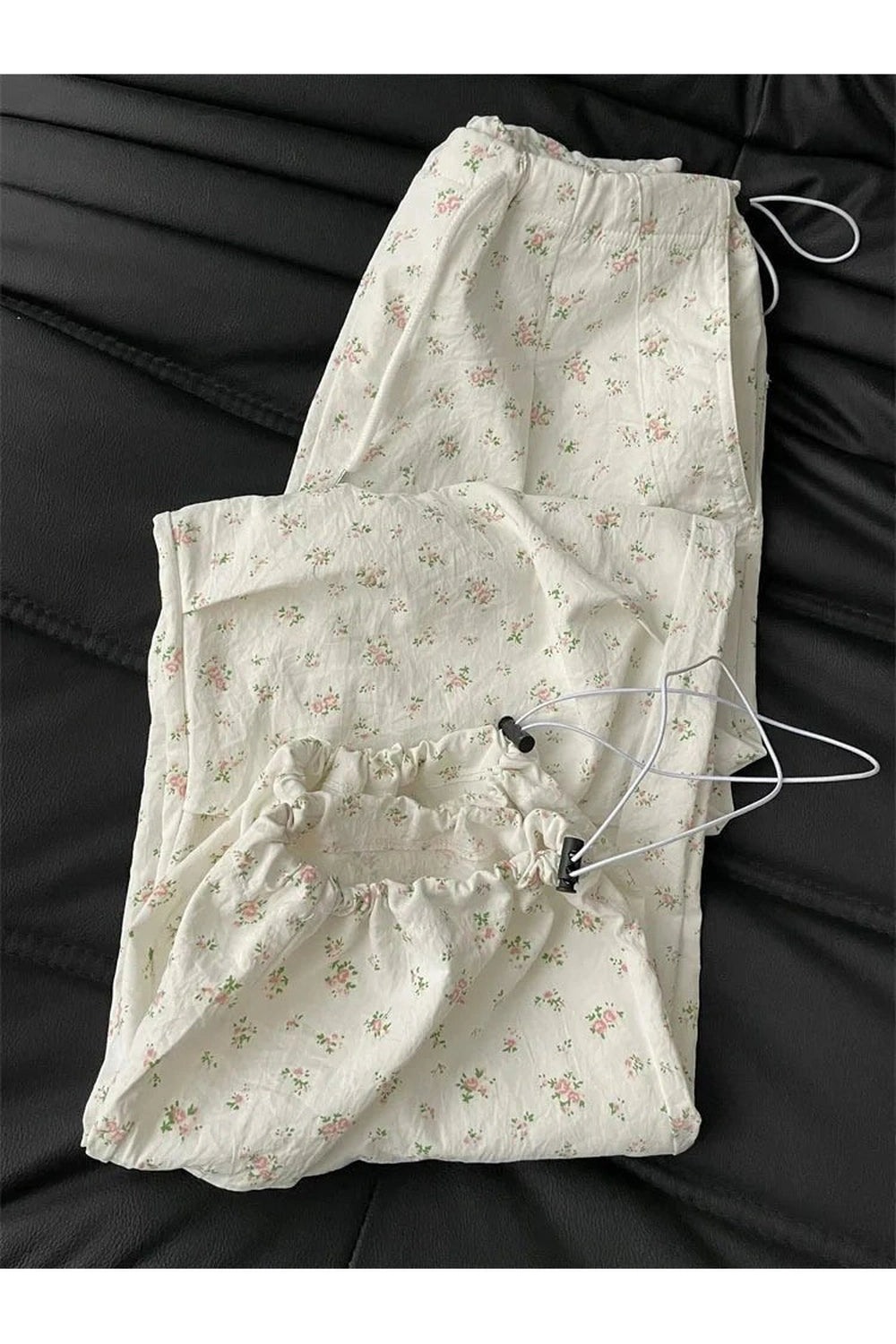 New Style Trends - Y2k Floral Serenity Wide-Leg Pants - Outfit Ideas