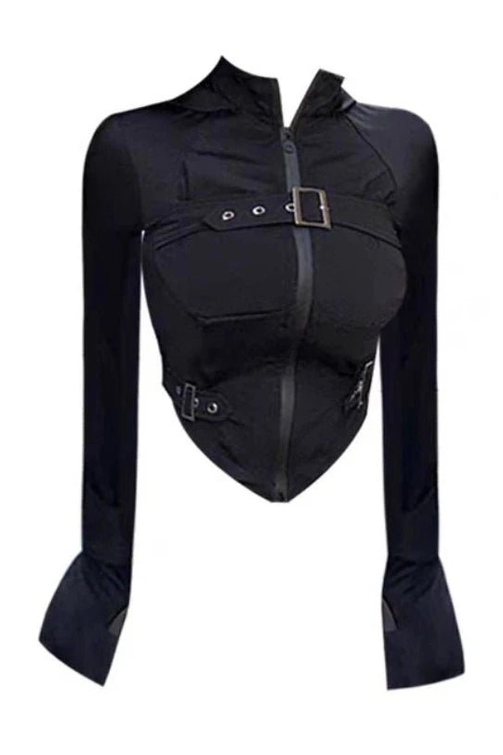 New Style Trends - Y2K Gothic Two-Piece Set - Outfit Ideas