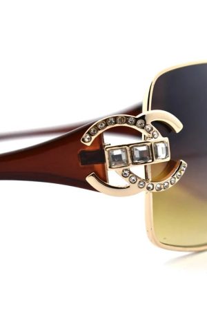 New Style Trends - Y2k Luxe Diva Shield Sunglasses - Outfit Ideas