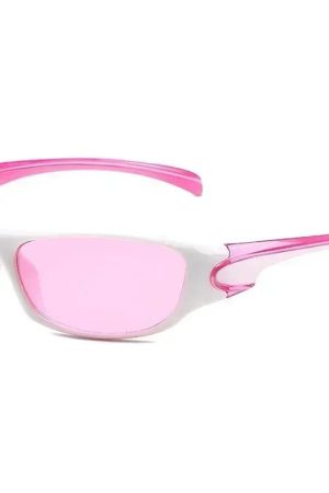 New Style Trends - Y2k Matrix Vision Wraparound Sunglasses - Outfit Ideas