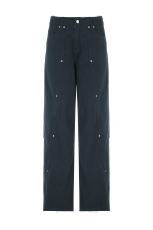 New Style Trends - Y2k Midnight Utility Flare Jeans - Outfit Ideas