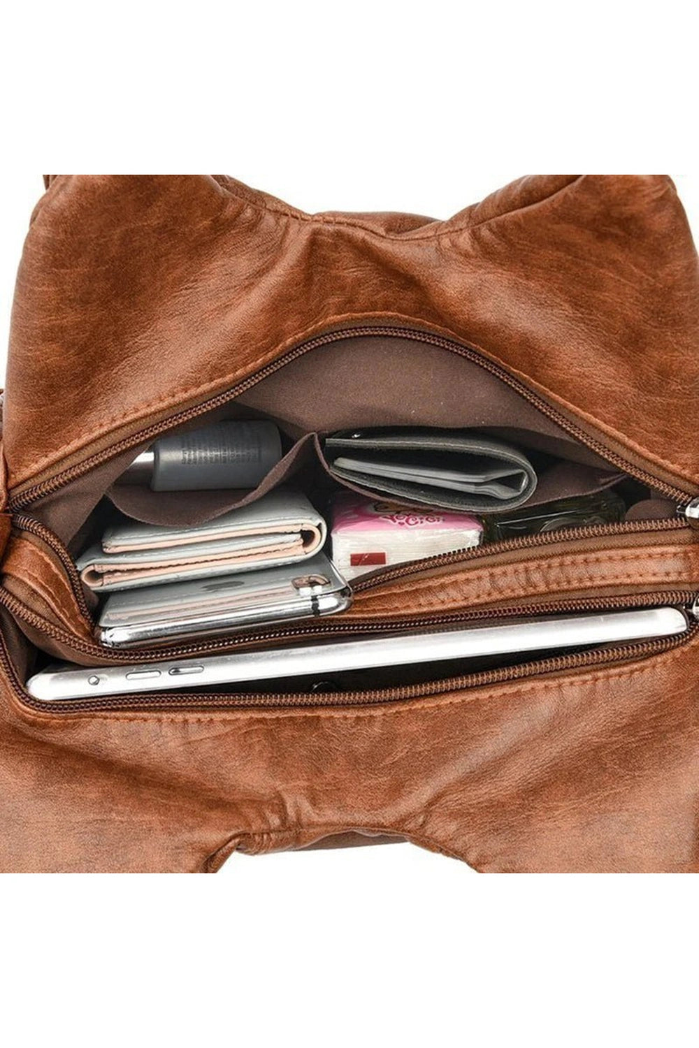 New Style Trends - Y2k Midnight Zipper Accent Shoulder Bag - Outfit Ideas New Style Trends - Y2k Midnight Zipper Accent Shoulder Bag - Outfit Ideas