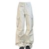 New Style Trends - Y2k Minimalist Cargo Wide-Leg Pants - Outfit Ideas