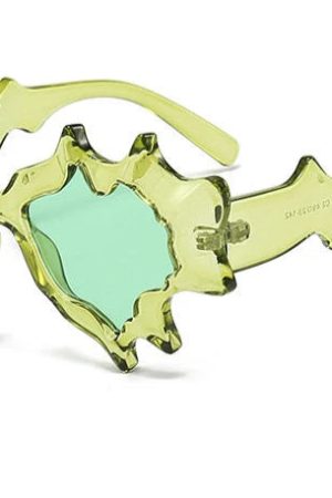 New Style Trends - Y2k Molten Edge Flame Sunglasses - Outfit Ideas