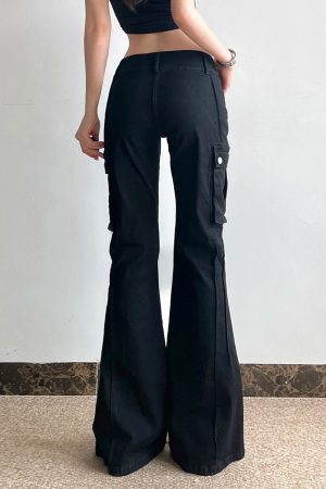 New Style Trends - Y2k Noir Sculpted Pants - Outfit Ideas