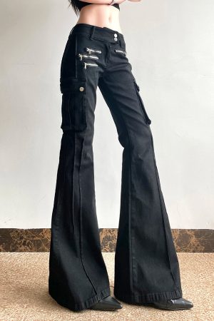 New Style Trends - Y2k Noir Sculpted Pants - Outfit Ideas
