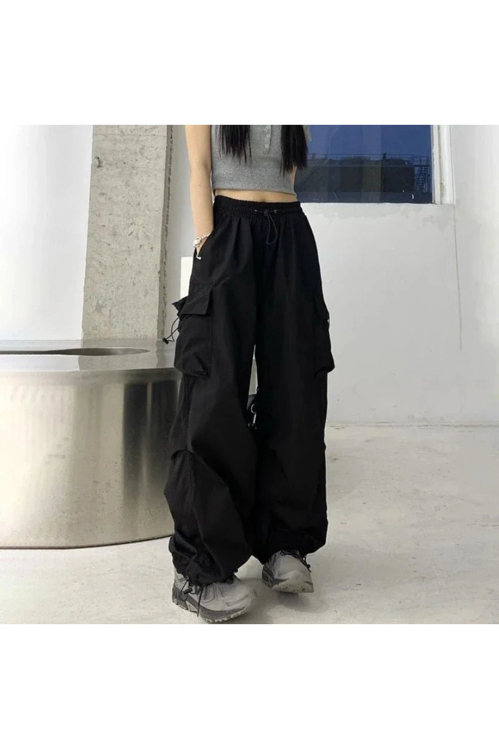New Style Trends - Y2k Oversized Cargo Joggers - Outfit Ideas