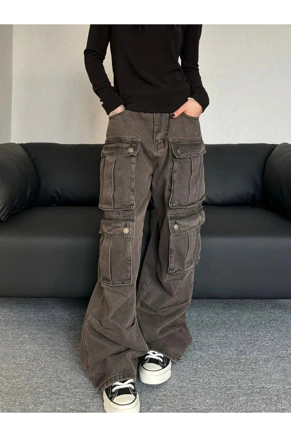 New Style Trends - Y2k Oversized Utility Cargo Pants - Outfit Ideas