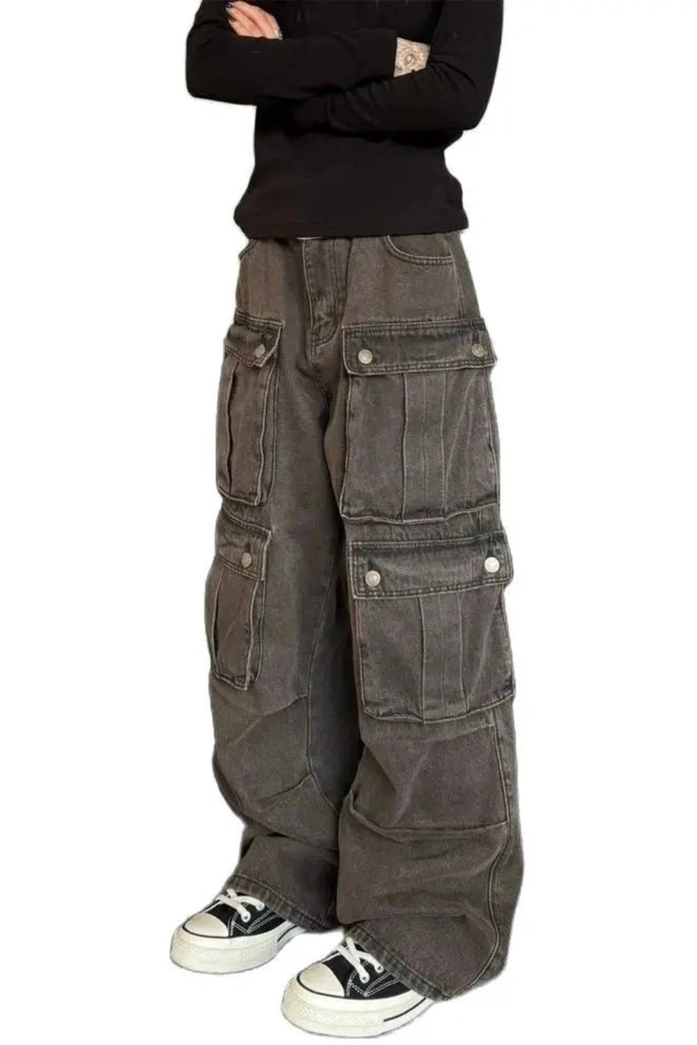 New Style Trends - Y2k Oversized Utility Cargo Pants - Outfit Ideas