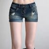 New Style Trends - Y2k Rebel Edge Destroyed Shorts - Outfit Ideas