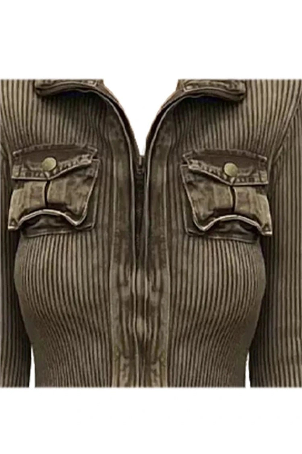 New Style Trends - Y2k Retro Zip Cropped Cardigan - Outfit Ideas