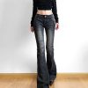 New Style Trends - Y2k Skinny Flare Low Rise Jeans - Outfit Ideas