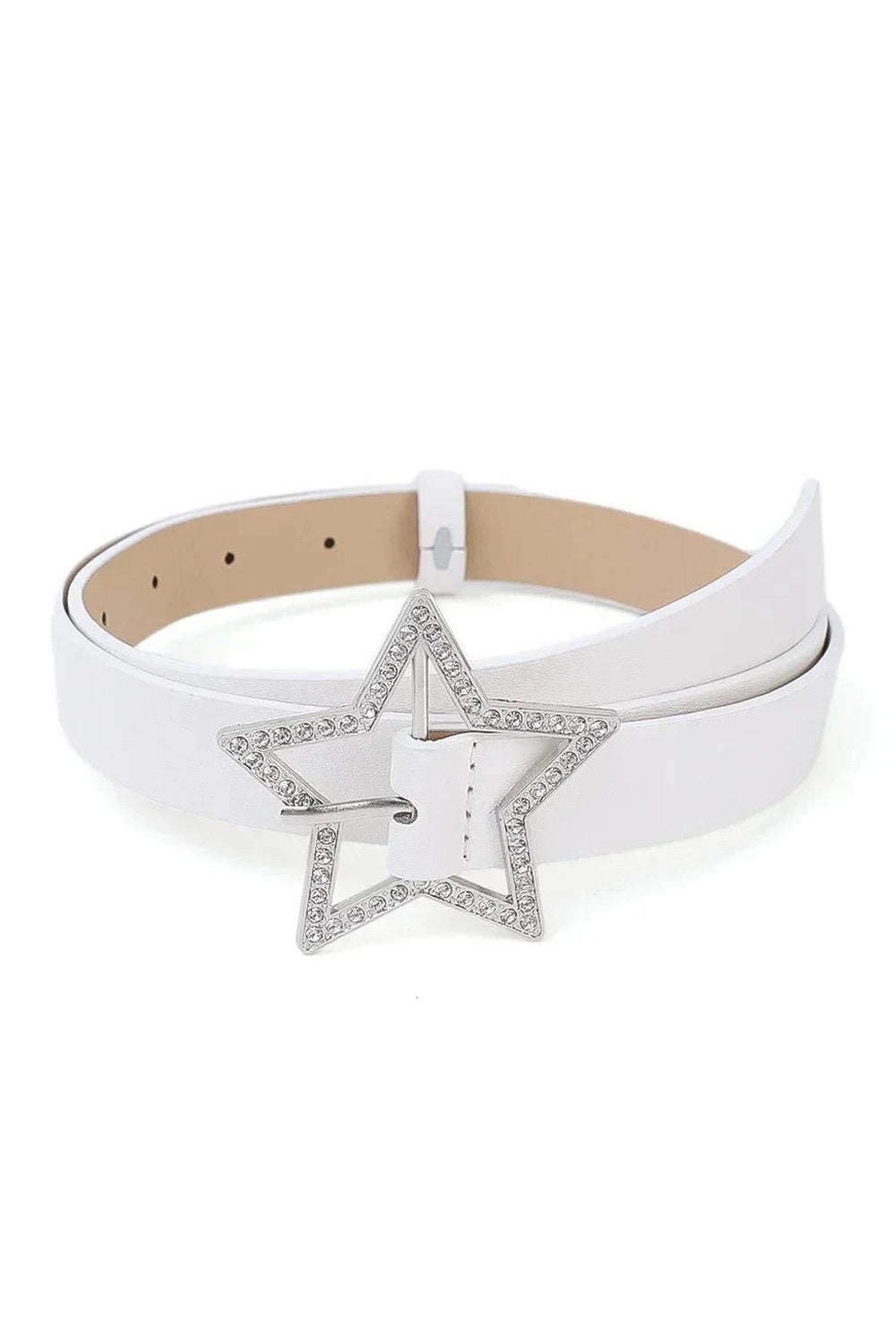 New Style Trends - Y2k Star Buckle Rhinestone Belt - Outfit Ideas