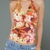 New Style Trends - Y2K Sunset Bloom Top - Outfit Ideas