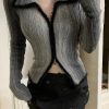 New Style Trends - Y2k Tie Dye Knit Cardigan - Outfit Ideas