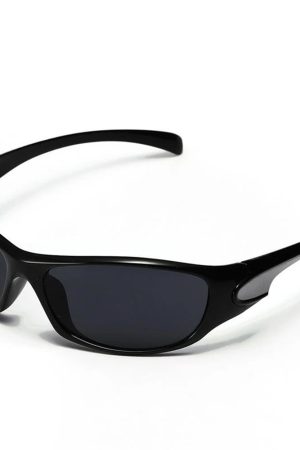 New Style Trends - Y2k Titanium Blade Sport Sunglasses - Outfit Ideas